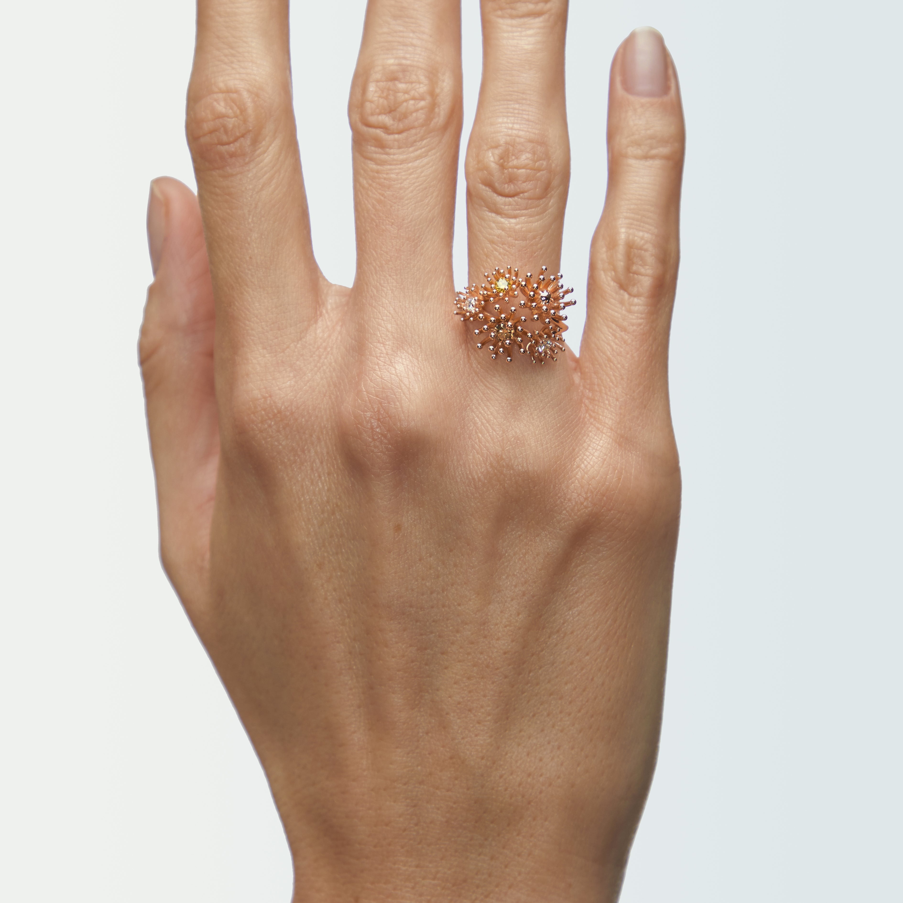 Le petit Cactus Vanille Ring 5 Patterns